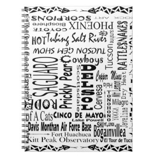 Caderno Espiral Palavras Buzz arizona