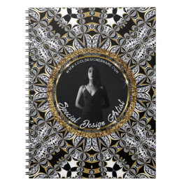 Caderno Espiral Paleta de Cores de Energia da Terra de Capricórnio