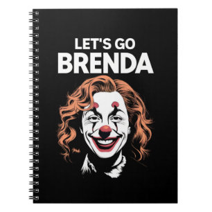 Caderno Espiral Palhaça Kamala Vamos Lá Brenda