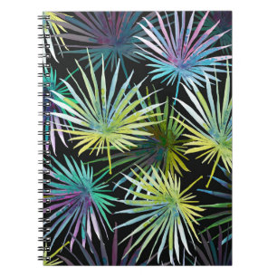 Caderno Espiral Palm Exótico Deixa Aquarela