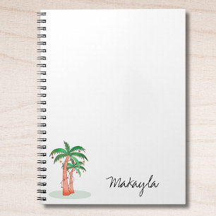 Caderno Espiral Palm Trees Personalizadas