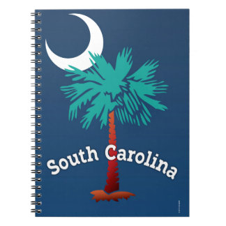 Caderno Espiral Palmetto de South Carolina