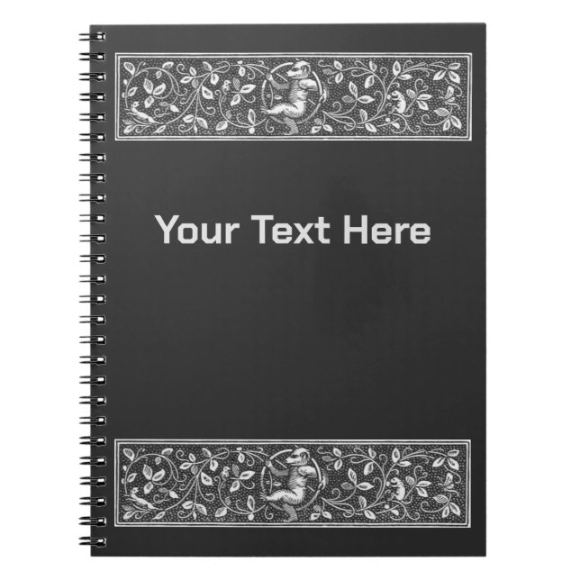 Caderno Espiral Paltock - Urso Wilkins (Frente)