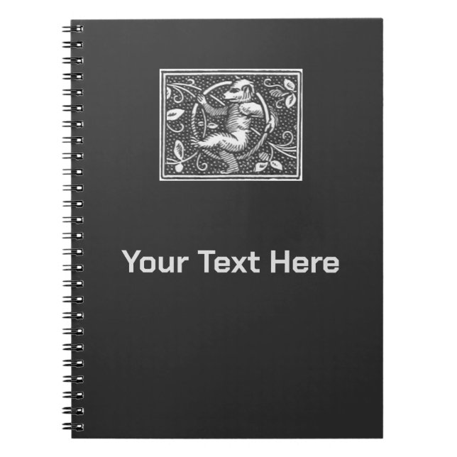 Caderno Espiral Paltock - Urso Wilkins (Frente)