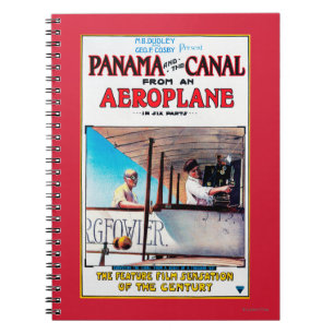 Caderno Espiral Panamá e Canal Airplane Movie Promo Poste