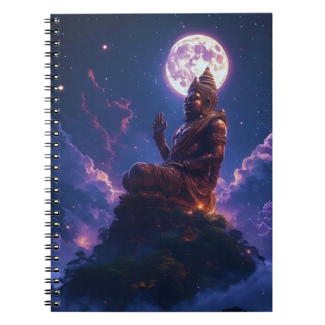 Caderno Espiral Pancer Jagat (Center of the Universe/World) (Frente)