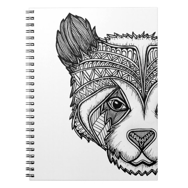 Caderno Espiral Panda (Frente)