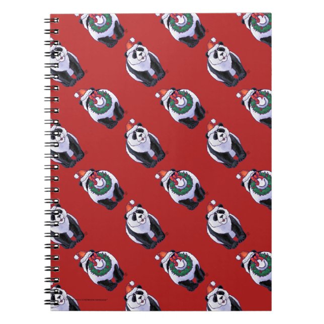 Caderno Espiral Panda Bear Natal (Frente)