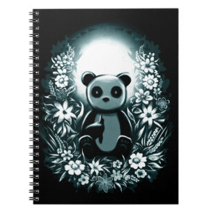 Caderno Espiral Panda Moon