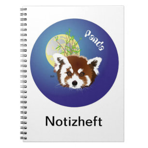 Caderno Espiral Panda Treffen Notizheft