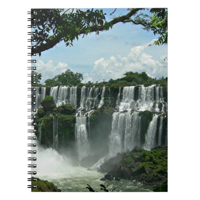 Caderno Espiral Panorâmico da Foz de Iguaçu (Frente)
