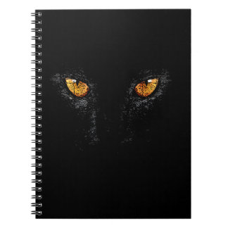 CADERNO ESPIRAL PANTHER,BLACK,NIGHT