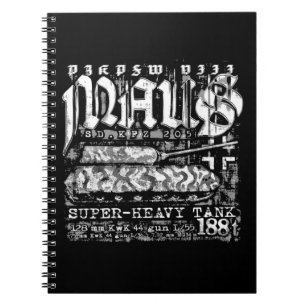 Caderno Espiral Panzer VIII Maus