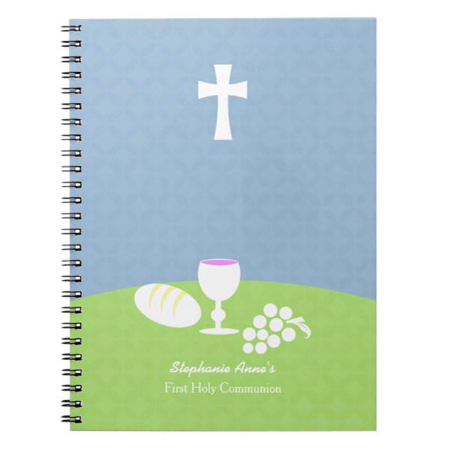 Caderno Espiral Pão da Comunhão da Vida (Frente)