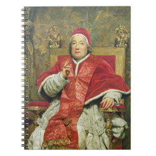 Caderno Espiral Papa Clemente XIII (1693-1769) (óleo em canvas)
