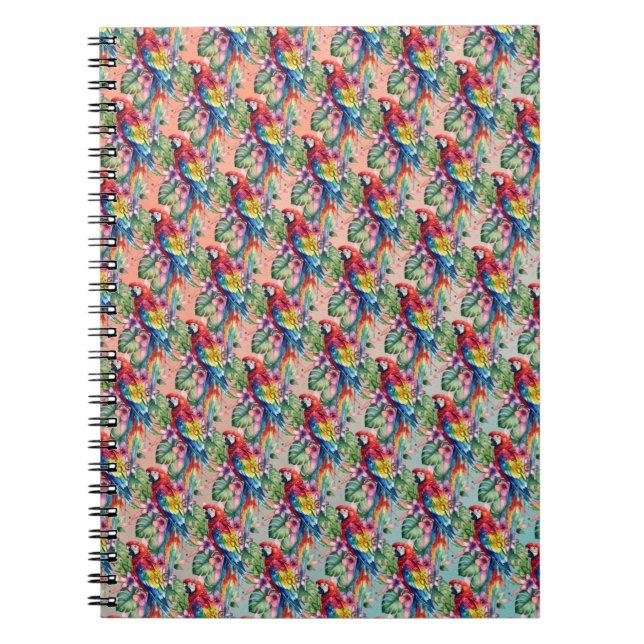 Caderno Espiral Papagaio (Frente)