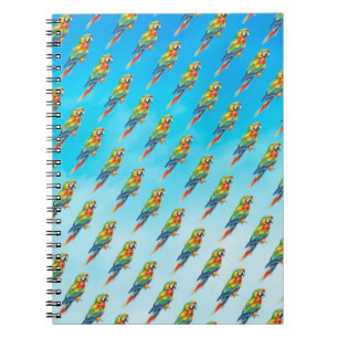 Caderno Espiral Papagaio