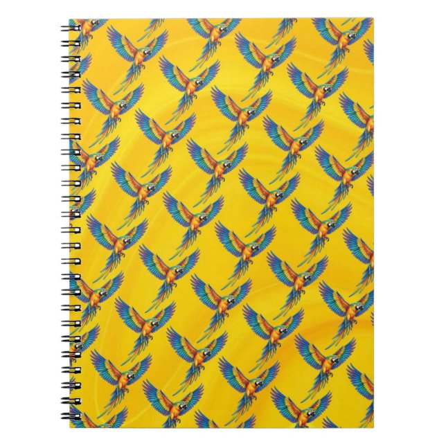 Caderno Espiral Papagaio (Frente)