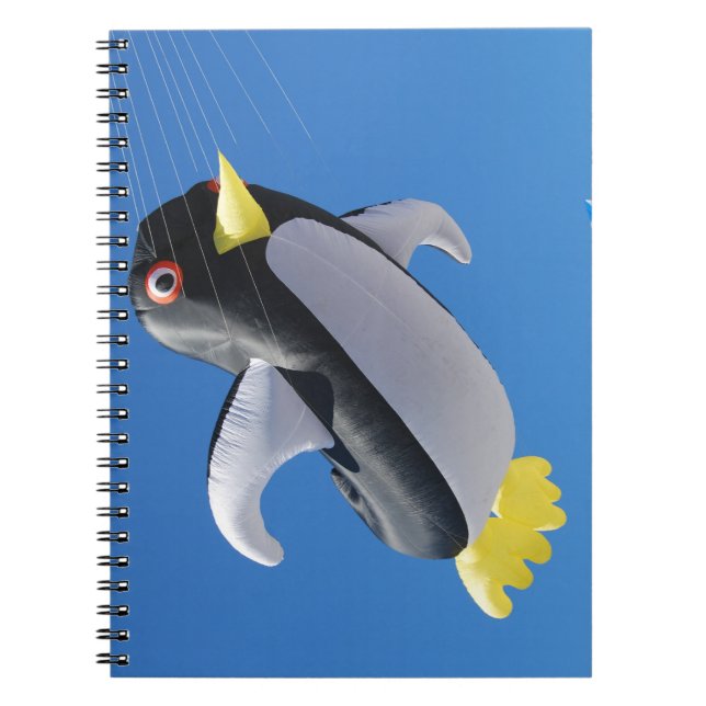 Caderno Espiral Papagaio do pinguim (Frente)