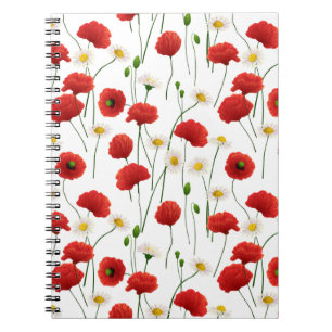 Caderno Espiral Papagaios e margaridas