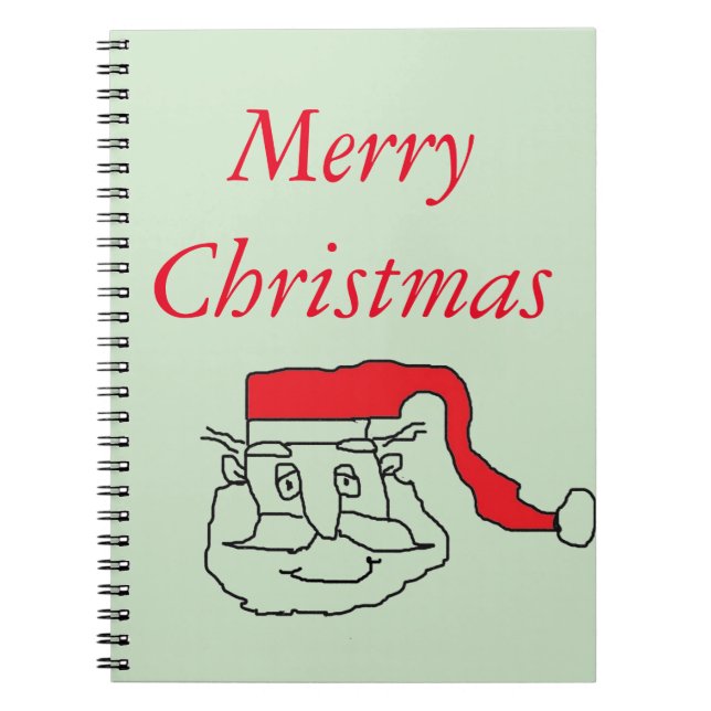 Caderno Espiral Papai Noel (Frente)
