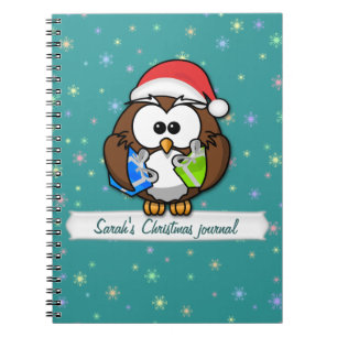 Caderno Espiral Papai noel