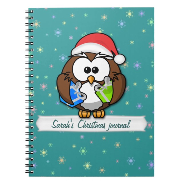 Caderno Espiral Papai noel (Frente)