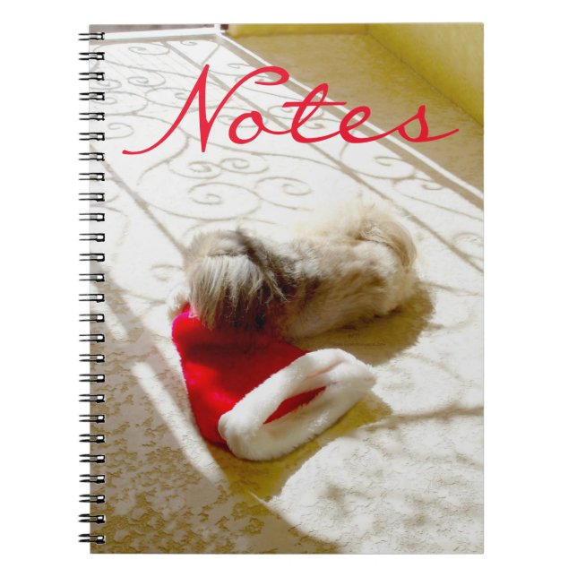 Caderno Espiral Papai Noel Capturado (Frente)