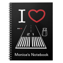 Papai noel Monica Airport Runway - Notebook person