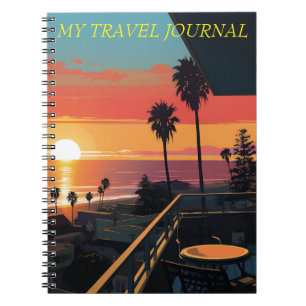 Caderno Espiral Papai noel MONICA nº 1 DIÁRIO VIAGEM
