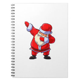 Caderno Espiral Papai noel Rock