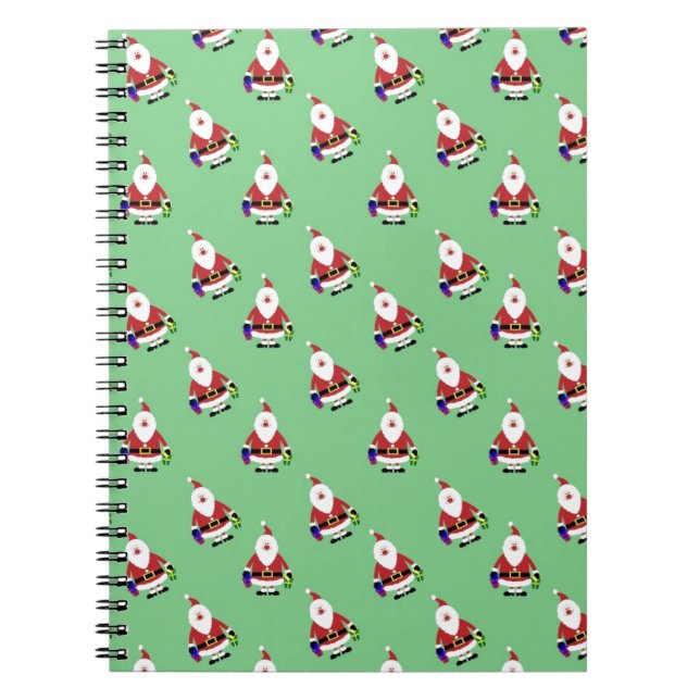Caderno Espiral Papais noeis (Frente)