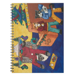 Caderno Espiral Papais noeis Surpresa