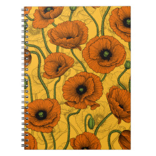 Caderno Espiral Papas Laranja