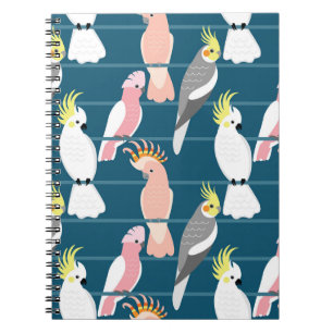 Caderno Espiral Papéis de Cartoon: Padrões Bonitos Sem Olho