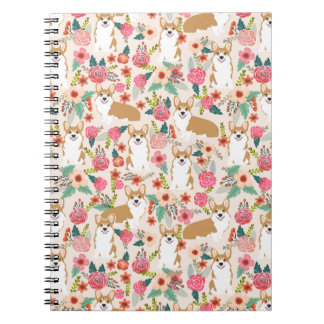 Caderno Espiral Papel de carta de jornal Welsh Corgi