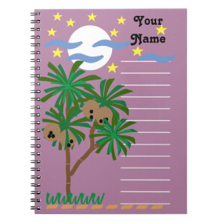 Caderno Espiral Papel de carta "Símbolos Abstrato"