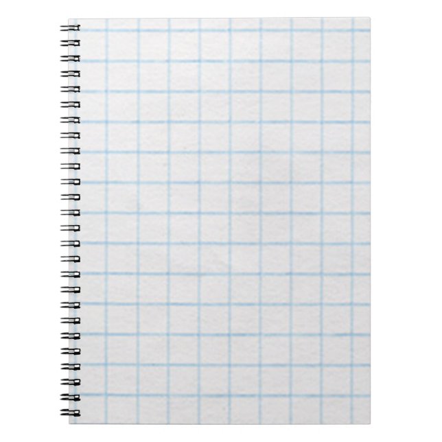 Caderno Espiral Papel de gráfico (Frente)