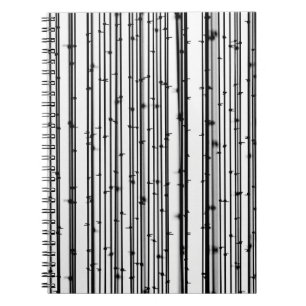 Caderno Espiral Papel de parede Bamboo