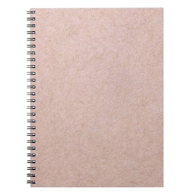 Caderno Espiral Papel de parede de textura de couro (Frente)