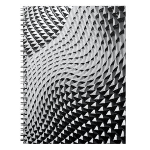 Caderno Espiral Papel de parede digital cinza