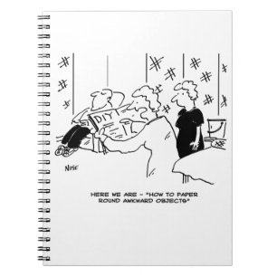 Caderno Espiral Papel de parede e decoração de interiores Cartoon