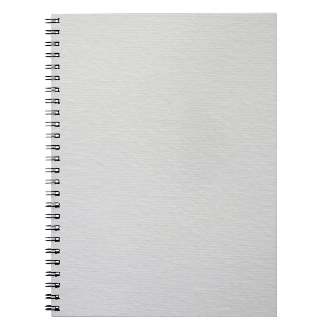 Caderno Espiral Papel de textura em papel (Frente)
