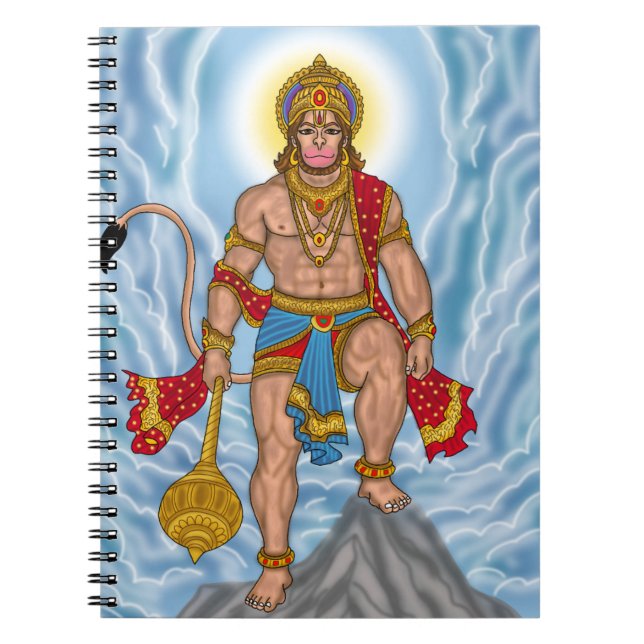 Caderno Espiral Papelaria do Senhor Hanuman (Frente)