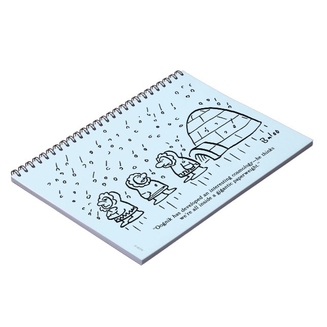 Caderno Espiral Paperweight (Left Side)