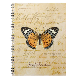 Caderno Espiral Papillon Words Notebook