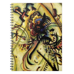 Caderno Espiral Para a Voz Desconhecida de Kandinsky