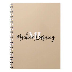Caderno Espiral Para Amantes de Aprendizado de Máquina e Codificad