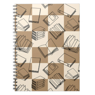 Caderno Espiral para Amantes de Livros Aconchegant