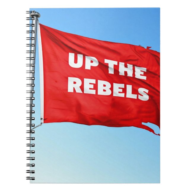 Caderno Espiral Para cima do notebook espiral Rebels (Frente)